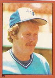 1982 Topps Baseball Stickers     247     Ernie Whitt